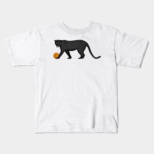 Basketball Black Panther Kids T-Shirt